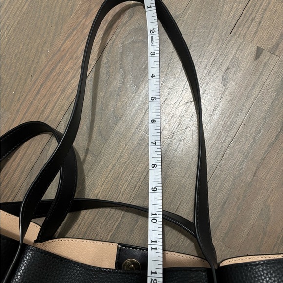 NWT! Michael Kors Emilia Large East West Black Pebbled Leather Tote Shoulder Bag - Picture 14 of 14